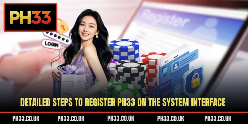 Detailed steps to register PH33 on the system interface