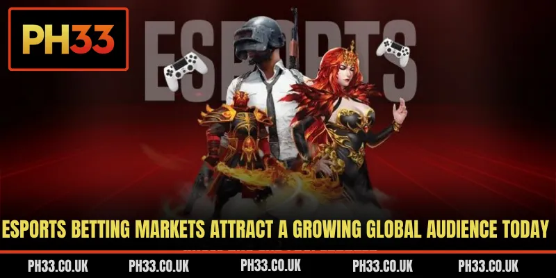 Esports betting markets attract a growing global audience today