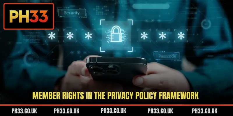 Member rights in the privacy policy framework