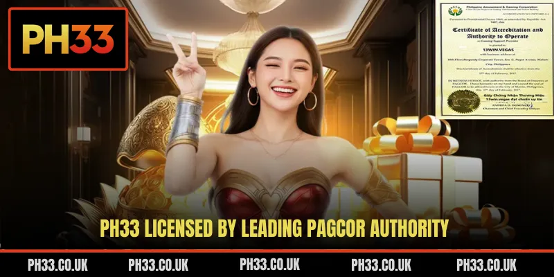 PH33 licensed by leading PAGCOR authority