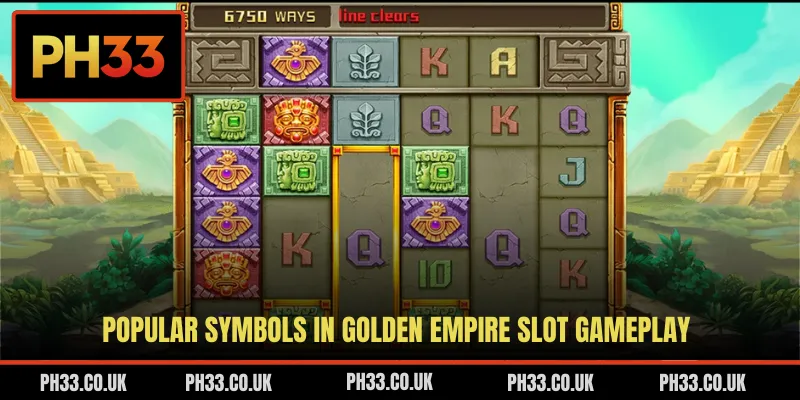 Popular symbols in Golden Empire slot gameplay